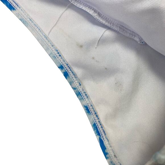 Sunny Co Women's Bikini Set sz Medium Tie Dye Blue - Picture 5 of 7